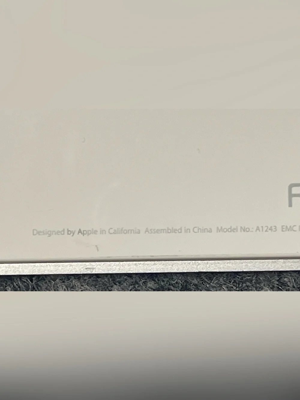 Apple Office Keyboard A1243 No. 2171 2 USB Ports